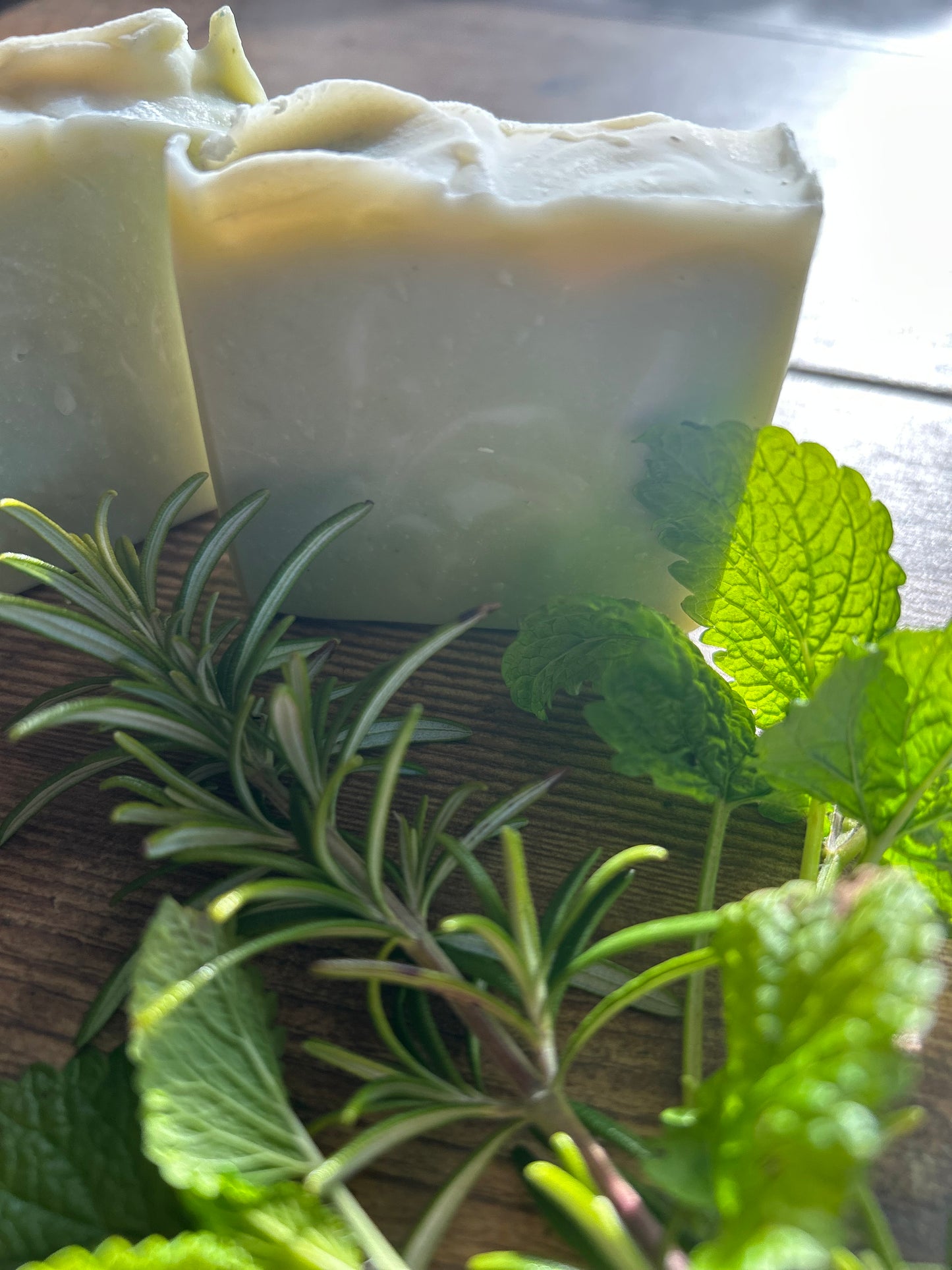 💚 “Rosemary, Mint & Clay Soap” for your hands & body