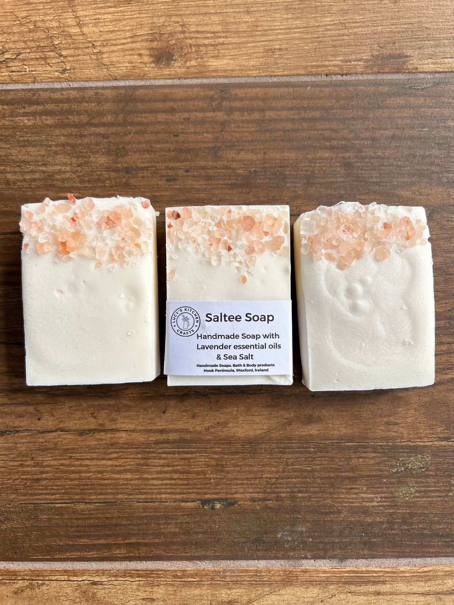 "Saltee soap" - handmade soap with sea salt & essential oils