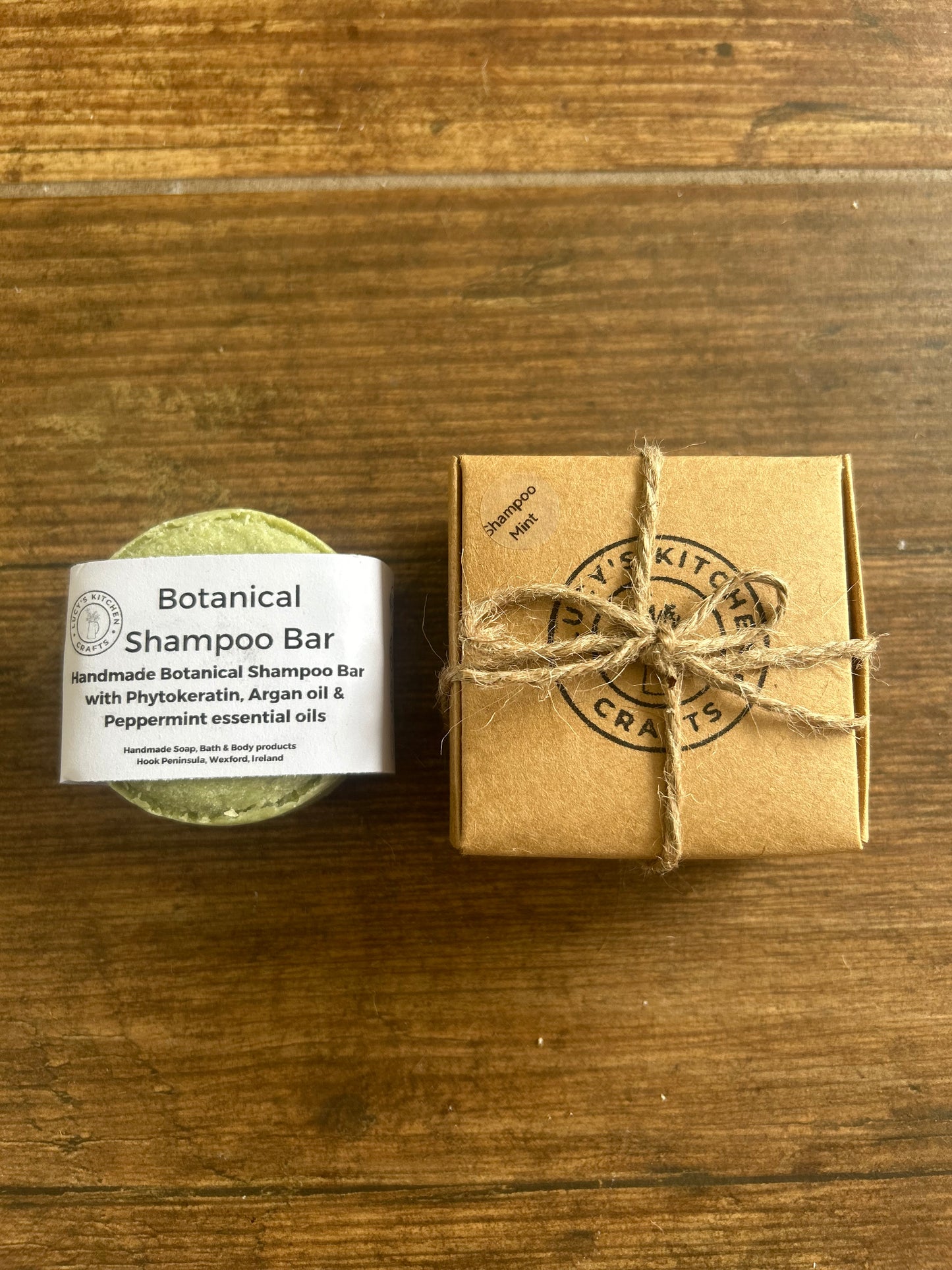 Solid Shampoo Bar with Phytokeratin, Argan oil & Natural Essential oils