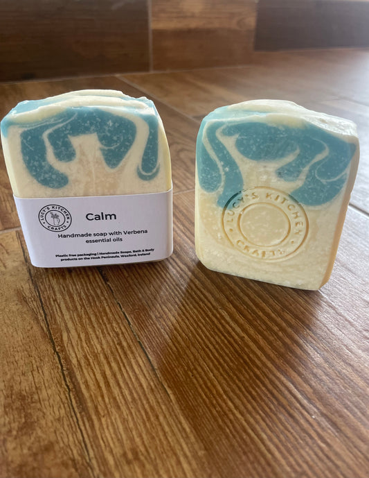 "Calm" - Handmade Irish Soap with Verbena essential oils