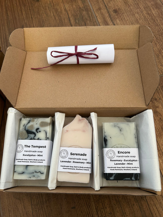 The Little Soap Opera - Irish Handmade Soap Trio