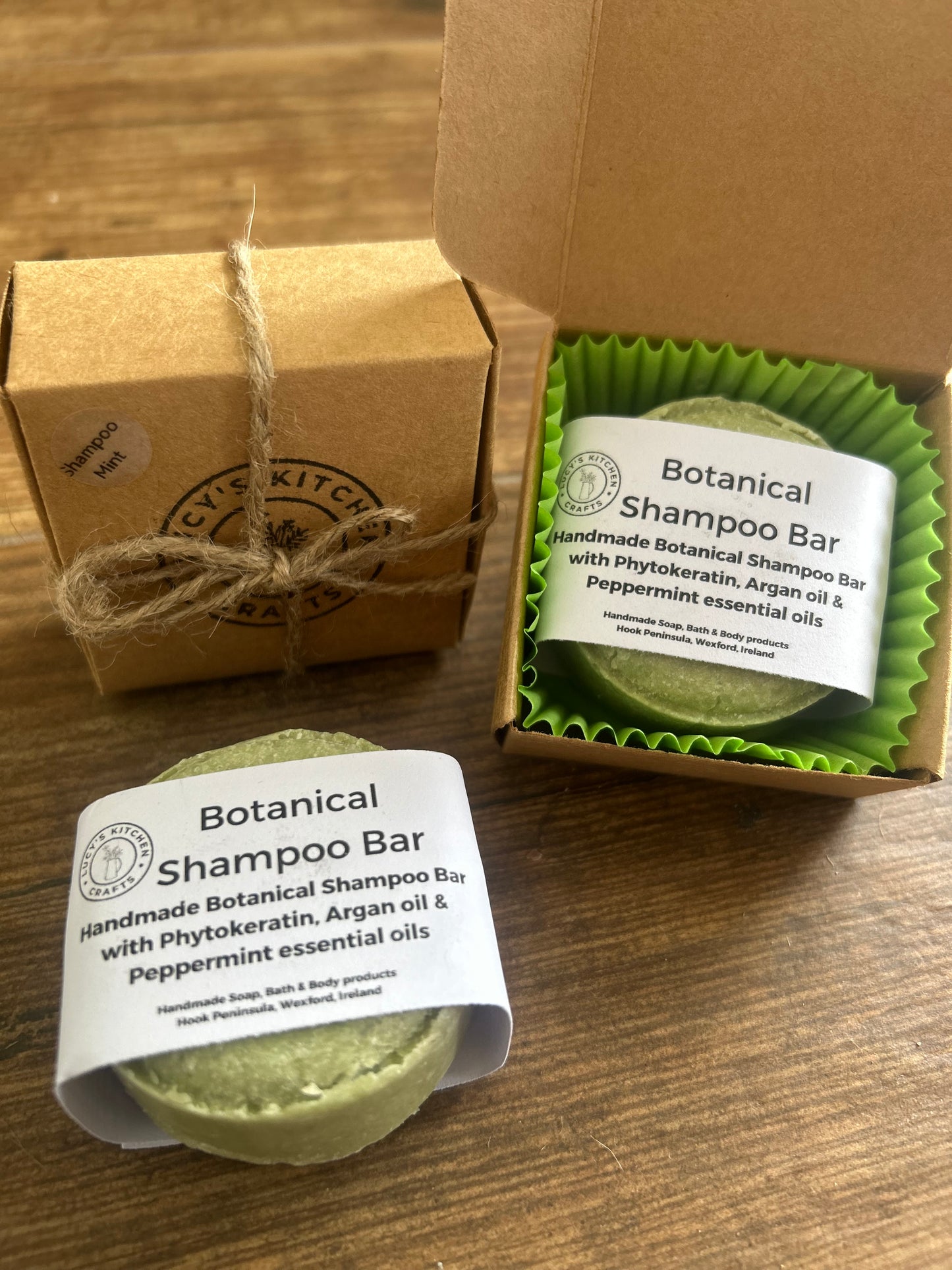 Solid Shampoo Bar with Phytokeratin, Argan oil & Natural Essential oils