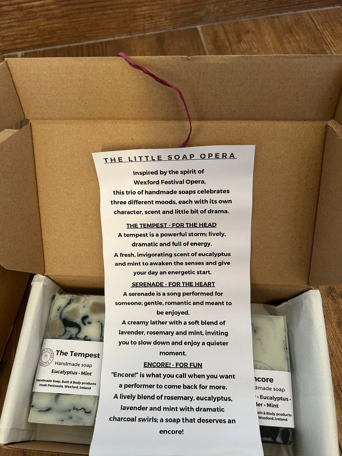 The Little Soap Opera - Lucys Kitchen Crafts - Irish handmade soaps