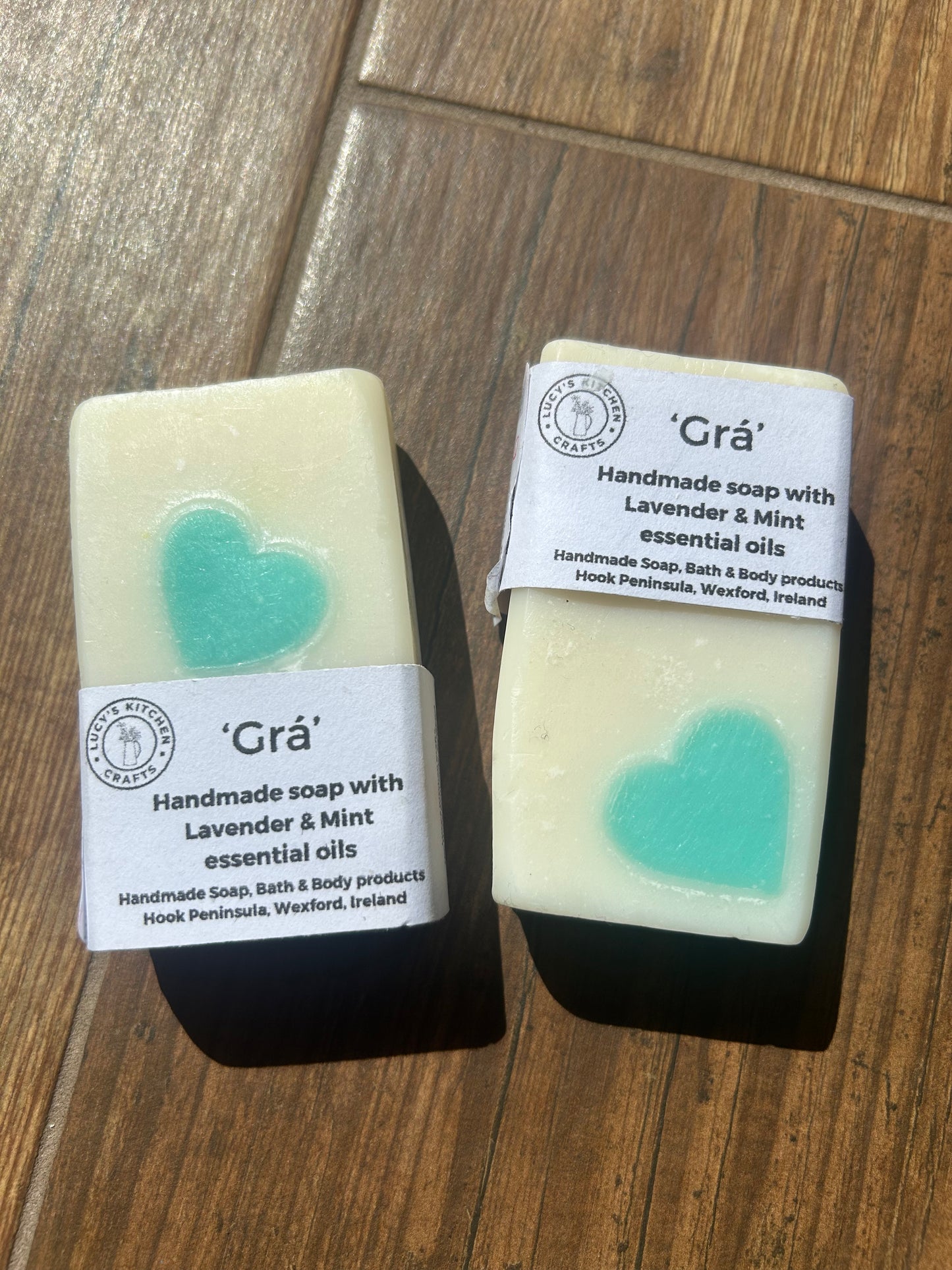 Irish handmade soaps - Cold process soap - Lucy's Kitchen Crafts